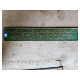 32'x 5½' Metal Oregon Bank Sign