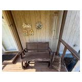 Wooden bench & Decor