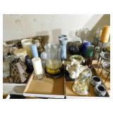 Candles, Holders, Decor, Stands (9 box tops)