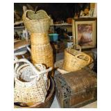 Baskets (9), Woven Chest