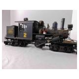 Train- Climax Mfg. Co Steam Locomotive- G Scale