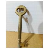 Union Pacific Railroad Switch Key