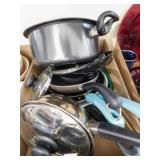 Pots, Pans - variety (2 boxes)