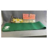 Green Padded Gun Mat 16"X 54"- 400 Oiled Cotton