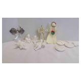 10 Vintage Angel Christmas Ornaments