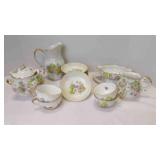 16 Elegant Vintage Fine Porcelain Tea and