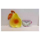 2 Vintage Ceramic Tableware/Trinket Pieces