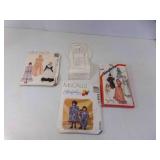 5 Vintage Sewing Patterns by McCall