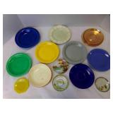 Vintage Ceramic & Glass Dinnerware Plates