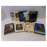9 Vintage 8-Track Tape Cartridges