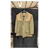 Vintage British Tweed Shooting Jacket