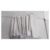 7 Beige Colored Heavy Duty Textured Drapes/Curtain