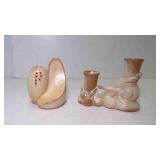 Vintage Frankoma Pottery Desert Gold Double