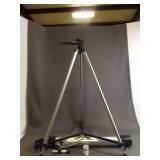 Silver & Black Itek Telescope With Tripod