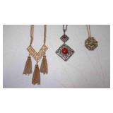 Celtic Cross Pendant Necklace OR Brooch, 2 Sarah