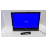 21" Visio M220VA Television - Powers ON