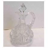 Antique American Brilliant Period Etched Cut Glass