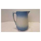 Vintage American Blue & White Sponge/Dipped Glaze