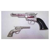 Vintage "Pony Boy" Die Cast Cap Gun Black Plastic