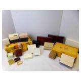 21 Empty Sized Storage Keepsake Boxes