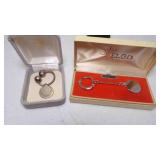 Tiffany & Co Sterling Silver Screwball Keychain w/