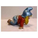 Vintage Hand Painted Ceramic Garden Gnome Figure