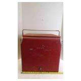 Original Vintage Coca-Cola Metal Picnic Cooler