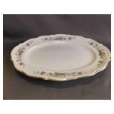 Vintage Walbrzych Porcelain Plater from Poland