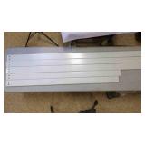 5 Flat Vertical PVC Curtain Rods Slats