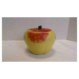 2 Vintage Hull Pottery "Blushing Apple" Canisters