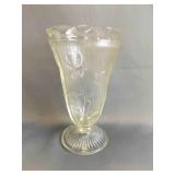 Vintage Jeannette Glass Iris and Herringbone