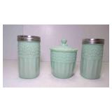 Pioneer Woman Timeless Beauty Jade Green Glass
