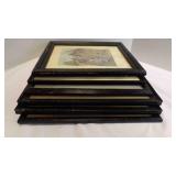 6 Assortment of "Black Americana" Framed Prints