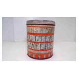 Vintage Sunshine Butter Wafers Tin from Loose