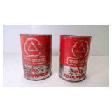 2 US 1 Quart Cities Service Triple HD Premium