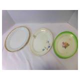Vintage Fire-King Milk Glass Serving Plates