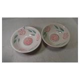 2 Vintage Tre C - Made in Italy Hand Painted