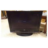 Symphonic Widescreen LCD Television - Powers on
