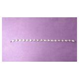 Sterling Silver 925 Heart Link Bracelet
