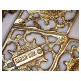 Celtic Cross Pendant Necklace OR Brooch, 2 Sarah