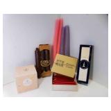 9 Candles, Handcrafted Beeswax, Mole Hollowed