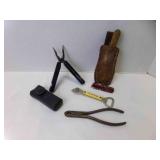 5 Tools Pliers, Bottle Opener, Knife, "Swiss Army"