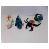 7 Vintage Original Beanie Babies