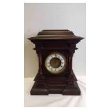 Vintage Architectural Mantel Clock - NOT Working