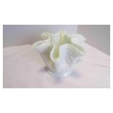 Vintage Westmoreland Milk Glass "Bramble" Rose