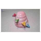Vintage Menschik Goldman Pink Ceramic Beehive