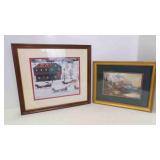 Framed Art Print "Country Race" by Charles Wysocki