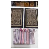 3 Decorative Rugs USED
