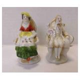 2 Vintage Porcelain Colonial/Victorian "Couple
