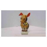 Vintage Ceramic Donkey Multi-Purpose Base - Made